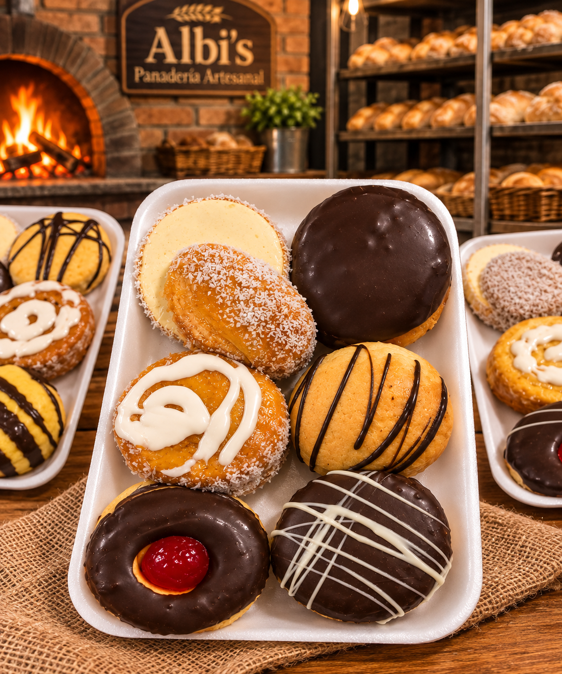 Bandejas de Dulces Variados
